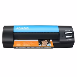 Plustek MobileOffice S602 Numériseur de cartes de visite 1200 x 1200 DPI A6 Noir, Bleu - Vue supplémentaire 5