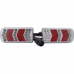 Berger & Schröter Kit déclairage pour remorque 13 pôles clignotant feu arrière éclairage de plaque minéralogique fe