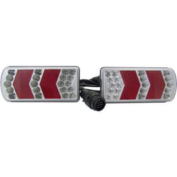 Berger & Schröter Kit déclairage pour remorque 13 pôles clignotant feu arrière éclairage de plaque minéralogique fe
