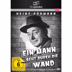 Fernsehjuwelen 6414390, Film, DVD, Allemand, 95 min, Ein Mann geht durch die Wand (Filmjuwelen), Comédie