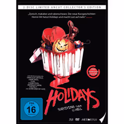 Alive AG Holidays - Surviving them is hell (Uncut) (Limited Mediabook), Blu-ray, 2D, Burns, Anthony Scott / Smith, Kevin / St ...