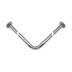 ASW série 1000 tringle à rideau de douche 103581 en tant que système modulaire complet avec rosaces réglable individuellement ...