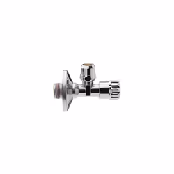 Robinet d'angle ASW 1/2 "x 3/8" 422504 Numéro d'article 422504 PA-testé autocollant Compensation de longueur avec bague coupa ...