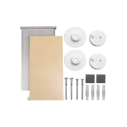 ASW - montage sur miroir 490016 pour Spiegel à max. 6 mm - 1,6 m², invisible