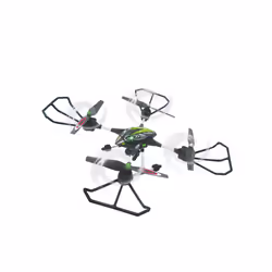 Jamara Oberon, 4 rotors, 11,11 m/s, 0,13 kg, SD, 1200 mAh, Noir, Vert