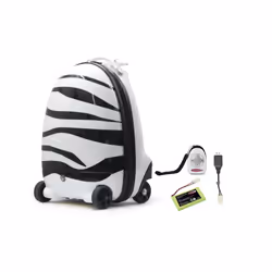 Jamara 460221 bagage Chariot Noir, Blanc