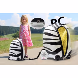 Jamara 460221 bagage Chariot Noir, Blanc - Vue supplémentaire 8