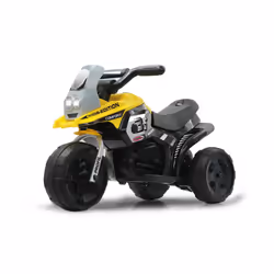 Jamara 460226, 3 an(s), 3 roue(s), Plastique, Acier, Noir, Jaune, Batteries requises