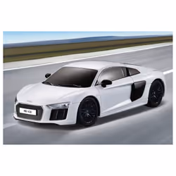 Jamara Audi R8 modèle radiocommandé Voiture de course sur circuit Moteur électrique 1:24
