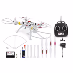 Jamara Payload GPS Altitude 4 rotors 2700 mAh Blanc