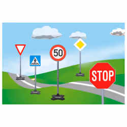 Jamara 460257 accessoire pour jouets à bascule et à enfourcher Ensemble de feux de signalisation jouet