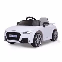 Jamara Audi TT RS, 3 an(s), 4 roue(s), Blanc, Batteries requises