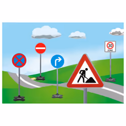 Jamara 460293 accessoire pour jouets à bascule et à enfourcher Ensemble de feux de signalisation jouet