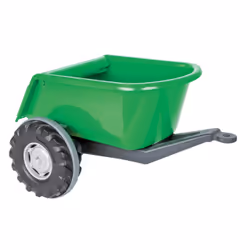 Jamara 460350, Remorque de tracteur jouet, Noir, Vert