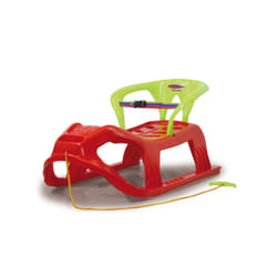 Jamara 460366 traîneau Luge classique Vert, Rouge Plastique