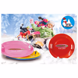 Jamara 460368 traîneau Luge soucoupe Rouge
