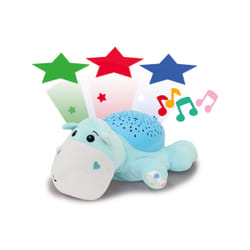 Jamara Dreamy Hippo lumière de nuit pour bébé Autonome Bleu, Blanc LED