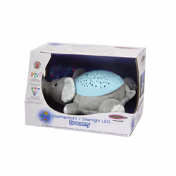 Jamara Dreamy Elephant lumière de nuit pour bébé Autonome Bleu, Gris LED