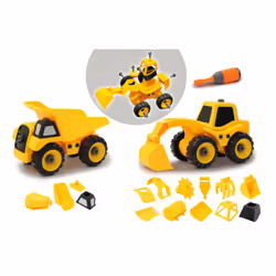 Jamara Construction Vehicles Set 9in2