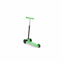 Jamara 460495 scooter Enfants Trottinette à trois roues Noir, Vert