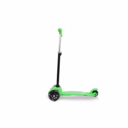 Jamara 460495 scooter Enfants Trottinette à trois roues Noir, Vert - Vue supplémentaire 4