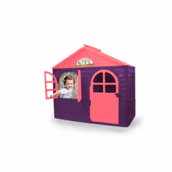 Jamara Little Home, Maison de jeux posée au sol, 1,5 an(s), 1 portes(s), Rose, Violet