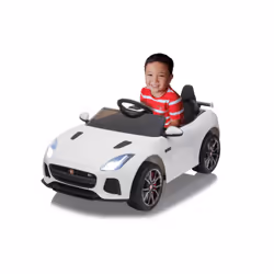 Jamara Jaguar F-Type SVR, 3 an(s), 4 roue(s), Noir, Blanc