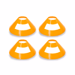 Jamara 460524, Cône de circulation, Orange, 4 pièce(s), Plastique, 170 mm, 70 mm