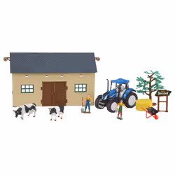 Jamara New Holland Farm Set, Ferme, 3 an(s), Multicolore
