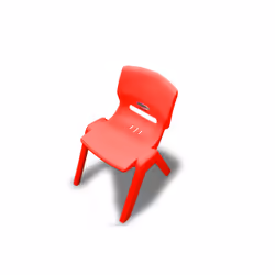 Jamara 460581, Chaise pour bébé/enfants, Plastique, Rouge, 100 kg