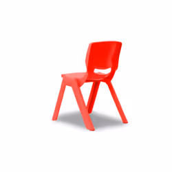 Jamara 460581 Siège pour enfant Chaise pour bébé/enfants Siège rigide Rouge
