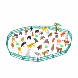 Jamara Wild Animals Set, 3 an(s), Multicolore, Plastique, 53 pièce(s)