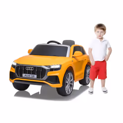 Jamara Audi Q8, 3 an(s), 4 roue(s), Jaune, Batteries requises