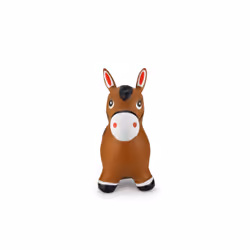 Jamara Hopping animal horse brown with pump jouet gonflable - Vue supplémentaire 6