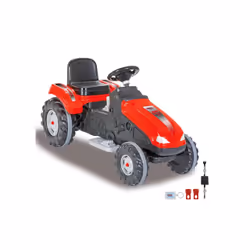 Jamara Ride On Tractor Big Wheel, 3 an(s), 4 roue(s), Noir, Rouge