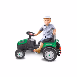 Jamara Pedal Tractor Strong Bull, 3 an(s), 4 roue(s), Noir, Vert