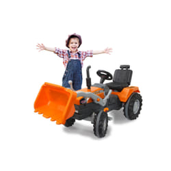 Jamara Pedal Power Drag with front loader Tracteur à conducteur porté