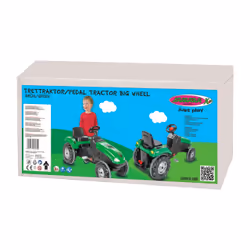 Jamara Pedal Tractor Big Wheel Tracteur à conducteur porté