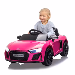 Jamara Audi R8 Spyder V10, 3 an(s), 4 roue(s), Rose, Batteries requises