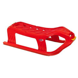 Jamara 461120 traîneau Rouge Métal, Plastique