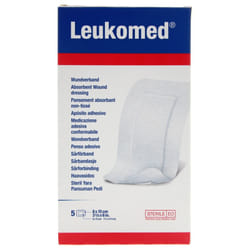 Essity Leukomed 5 Pansements Absorbants Non-Tissés 8 x 15 cm