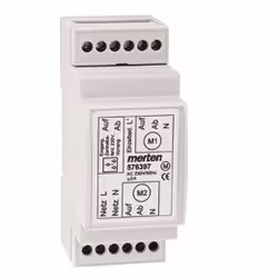 Merten 576397, Gris, 1.5 mm², 230 V, 50 Hz, 250 V, 2 A