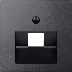 MERTEN 298314 PLAQUE CENTRALE POUR PRISE UAE 1 COMPARTIMENT ANTHRACI