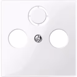 Informations techniques Composants du commutateur : Cache Couleur : blanc polaire brillant Fonction appareillage : Prise SAT  ...