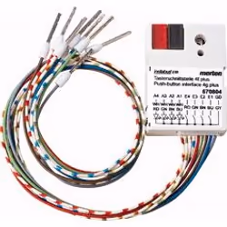 Merten 670804, Numérique, Entrée/sortie, 4 canaux, 500 Ohm, Gris, 24 V
