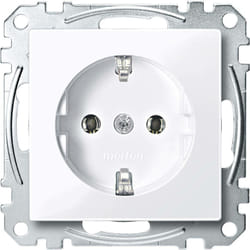Prise de courant System m blanc MEG2301-0325 1 pc(s) C869951 - Merten