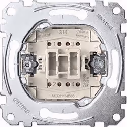 Merten MEG3117-0000, 1P, Métallique, IP20, 250 V, 10 A