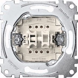 Merten MEG3115-0000 commutateur électrique Commutateur rotatif 1P Métallique