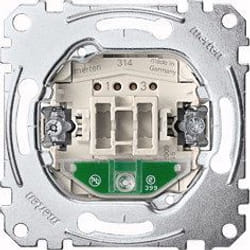 Merten MEG3102-0000 commutateur électrique Interrupteur à balancier 2P Métallique