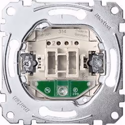 Merten MEG3106-0000, Interrupteur à balancier, 1P, Métallique, IP20, 250 V, 10 A